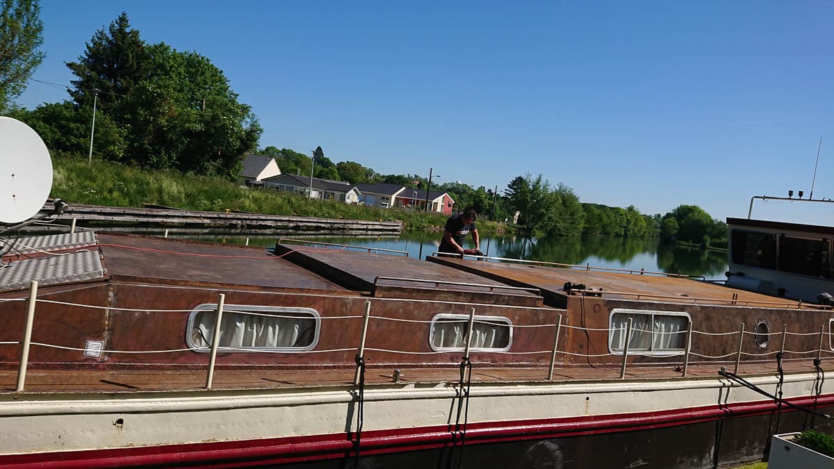 Vue avant intervention du chantier